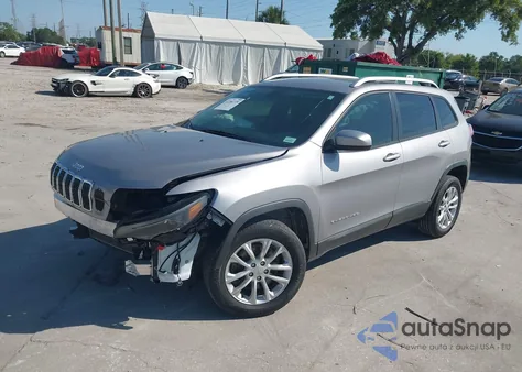 2020 Jeep Cherokee Latitude Fwd из США, поврежденный, VIN 1C4PJLCB7LD542428